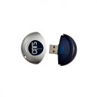Plastic Usb Drives - Wholesale bulk cheap custom company logo round shaped 16gb flash drive LWU194